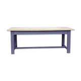 Solid oak farm table