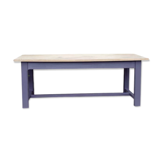 Solid oak farm table