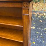 Vintage 19th Century Solid Oak Bookshelf