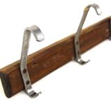 Patère scandinave en pin, Suède, 1960