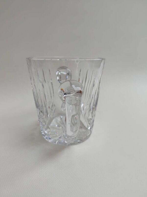 Seau à glace en cristal des années 70.