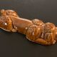 10 ceramic knife holders in the shape of a recumbent poodle
