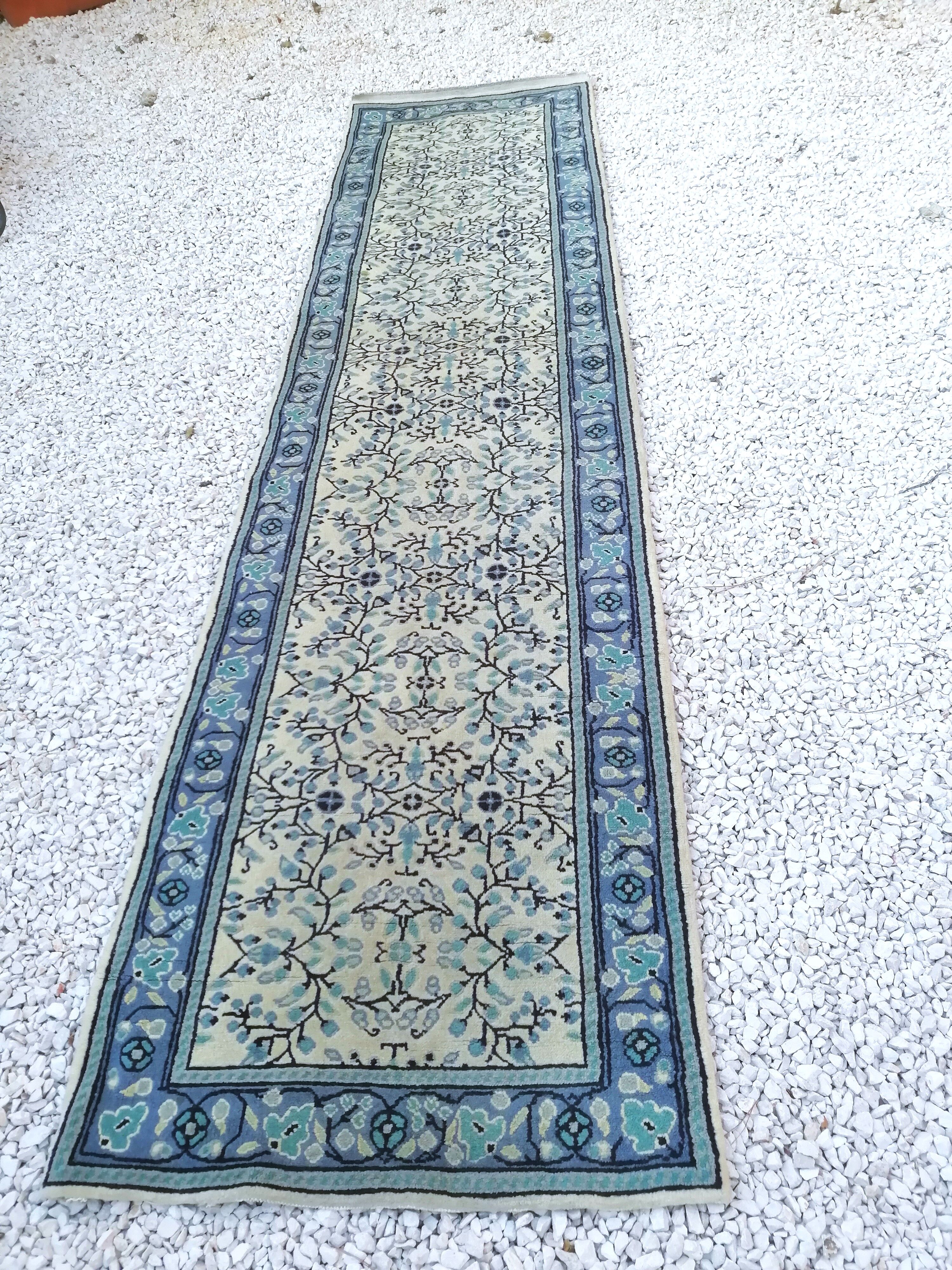 Hallway rug. Handmade wool. Tunisia. (285x70)