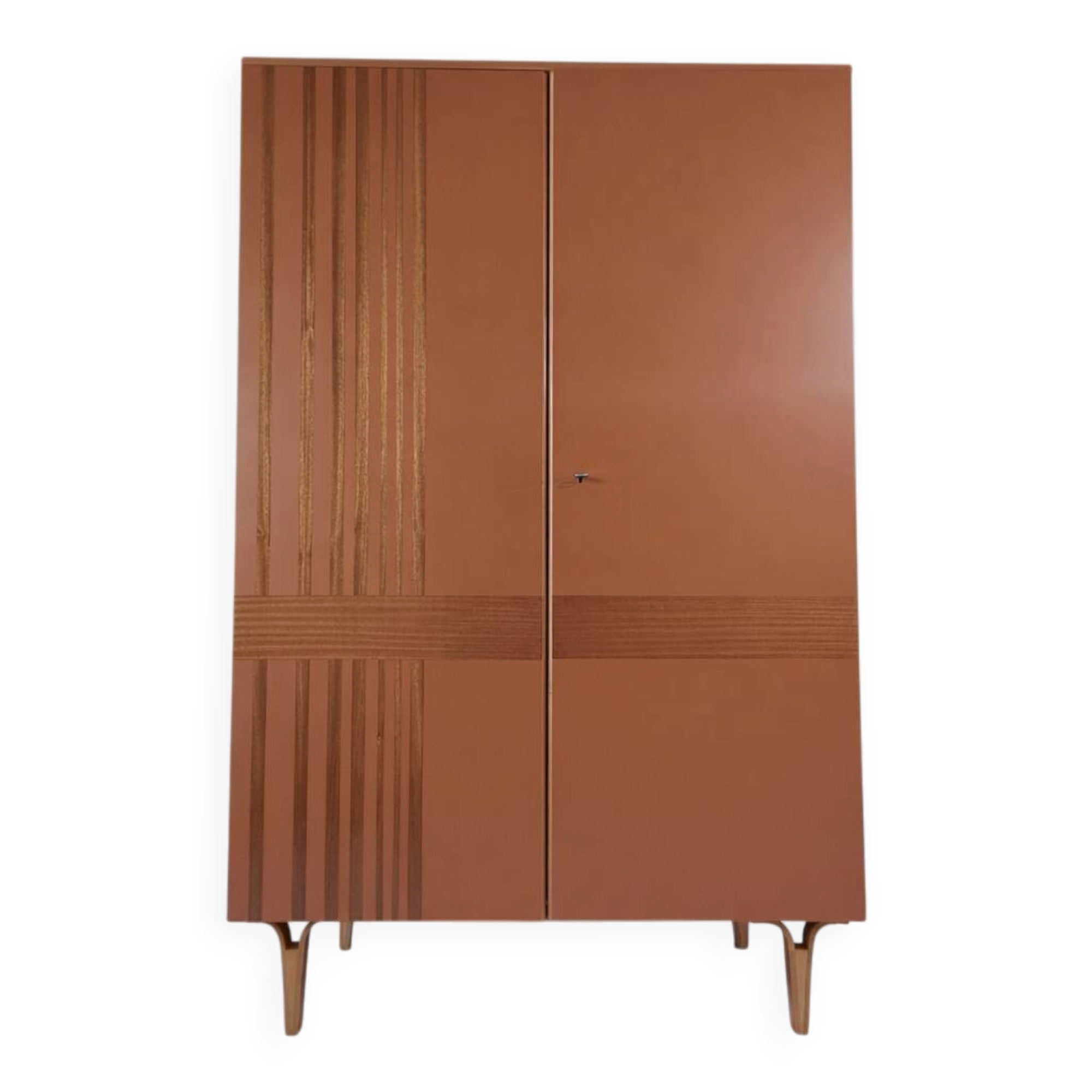 Vintage wardrobe in ash by Francisek Mezulanik, 1970s.
