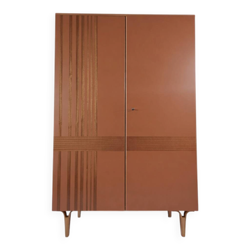 Vintage wardrobe in ash by Francisek Mezulanik, 1970s.