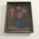 Tableau "Le bouquet de roses pastel" par S. Lamarche