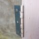 Double antique wooden doors
