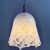 Paolo Venini. Mid-century ceiling lamp 'Fazzoletto', Murano glass, La Murrina, Italy, 1970s.
