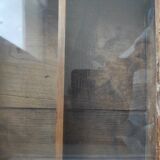 Old cherry display case