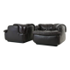 Fauteuils « Confidential » par Alberto Rosselli pour Saporiti Italia, 1970