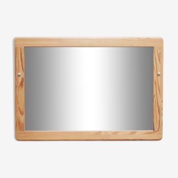 Miroir vintage en pin