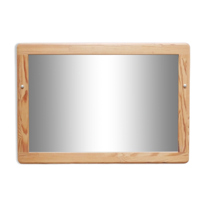 miroir vintage en pin