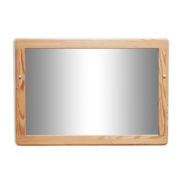 Miroir vintage en pin