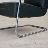 1950s, Scandinavian armchair in Bauhaus style, original condition.