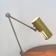 Stilnovo Italian metal clamp lamp 1950s