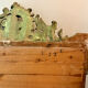 Antique mirror from the Napoleonic era.