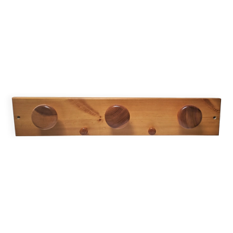 Solid pine coat rack design 80s-90s