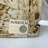 Pair of Haico Nitzsche ceramic table lamps for Soholm, Denmark