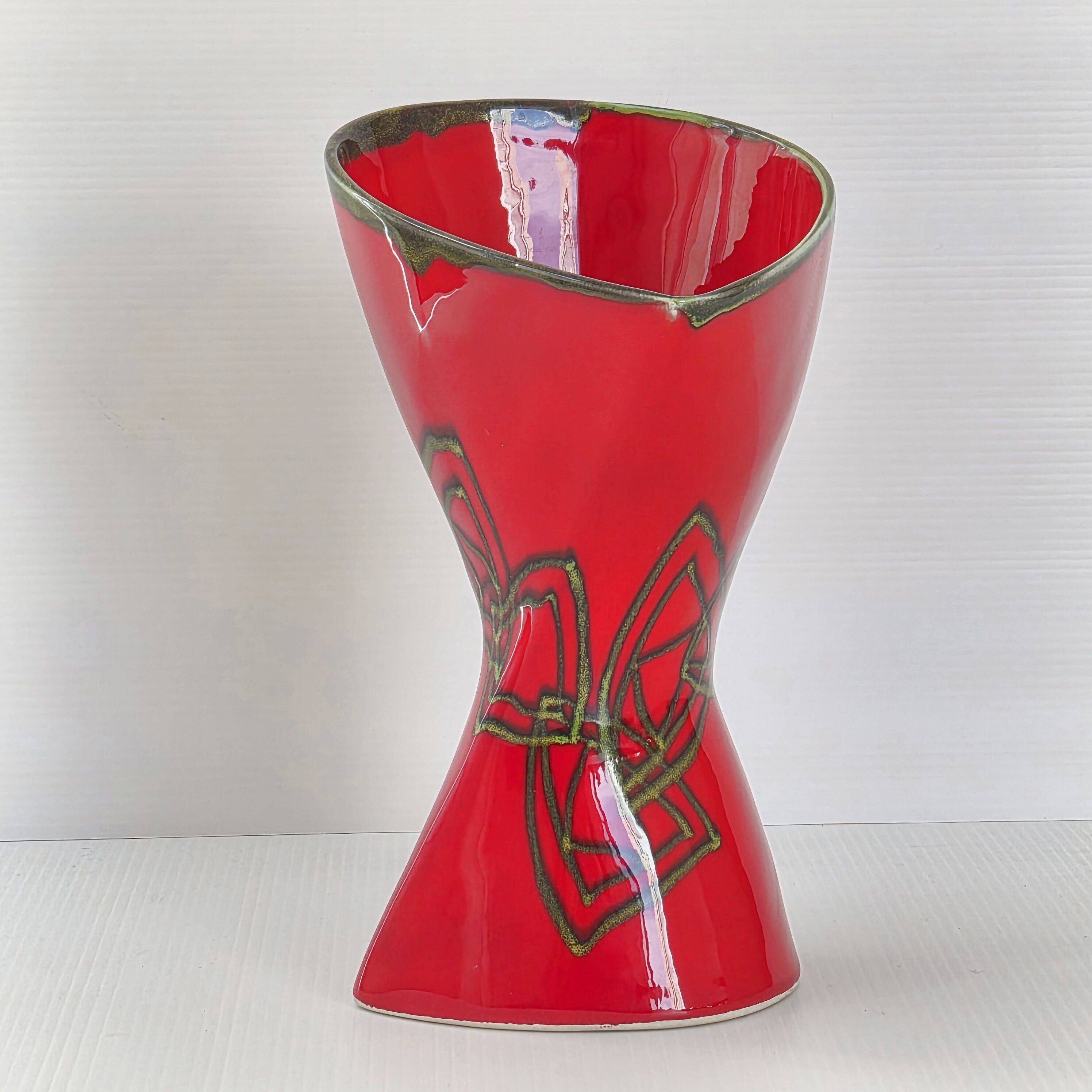 Vintage 1950 vase by François Ré Vallauris