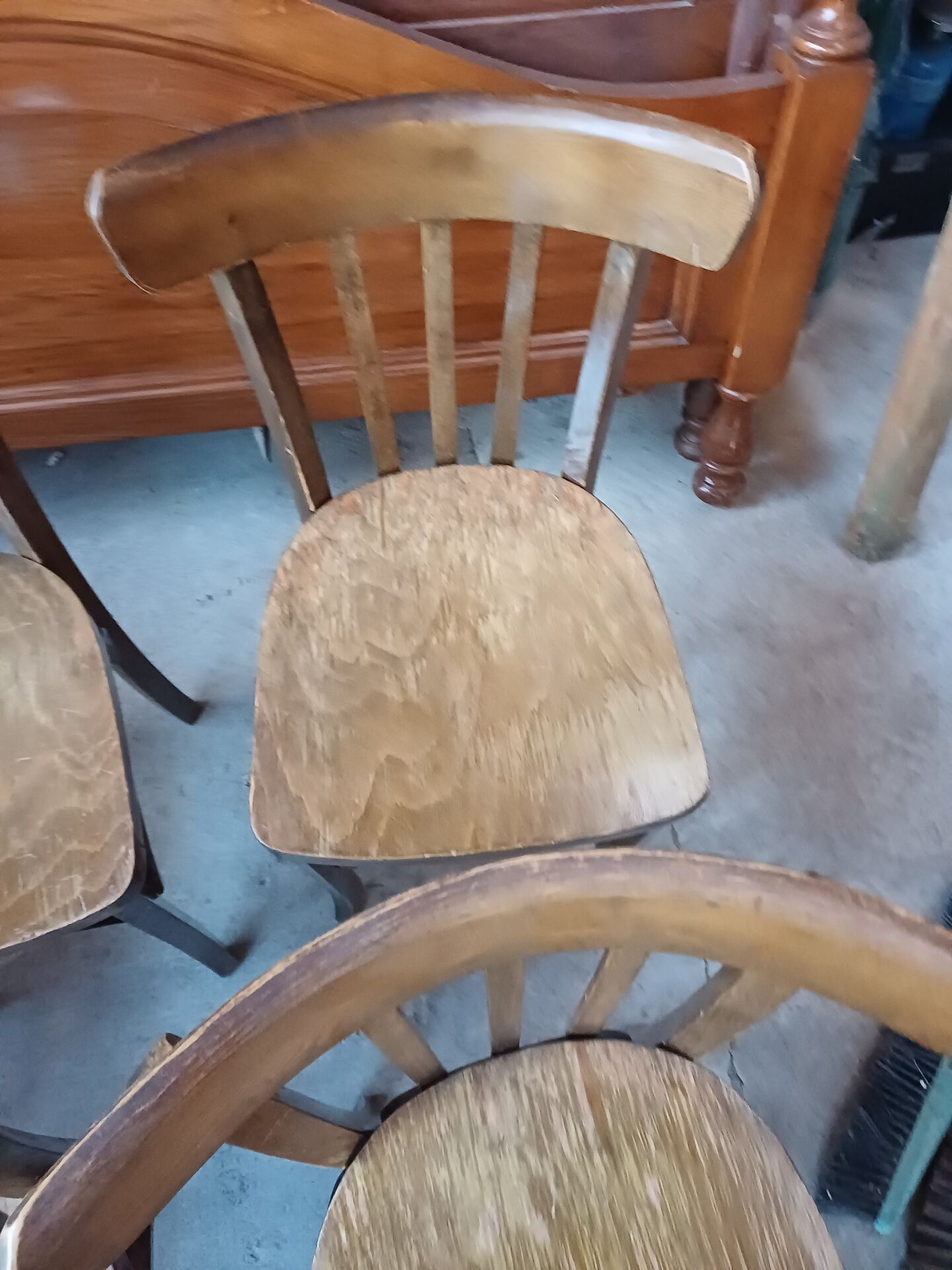 Lot de 6 chaises bistrot 