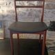 Ensemble de 4 chaises vintage en palissandre des années 60