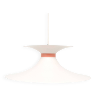 Pendant lamp in pink colour, Denmark, 1970's