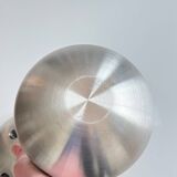 Vintage bowling ball chrome ice bucket - 70s