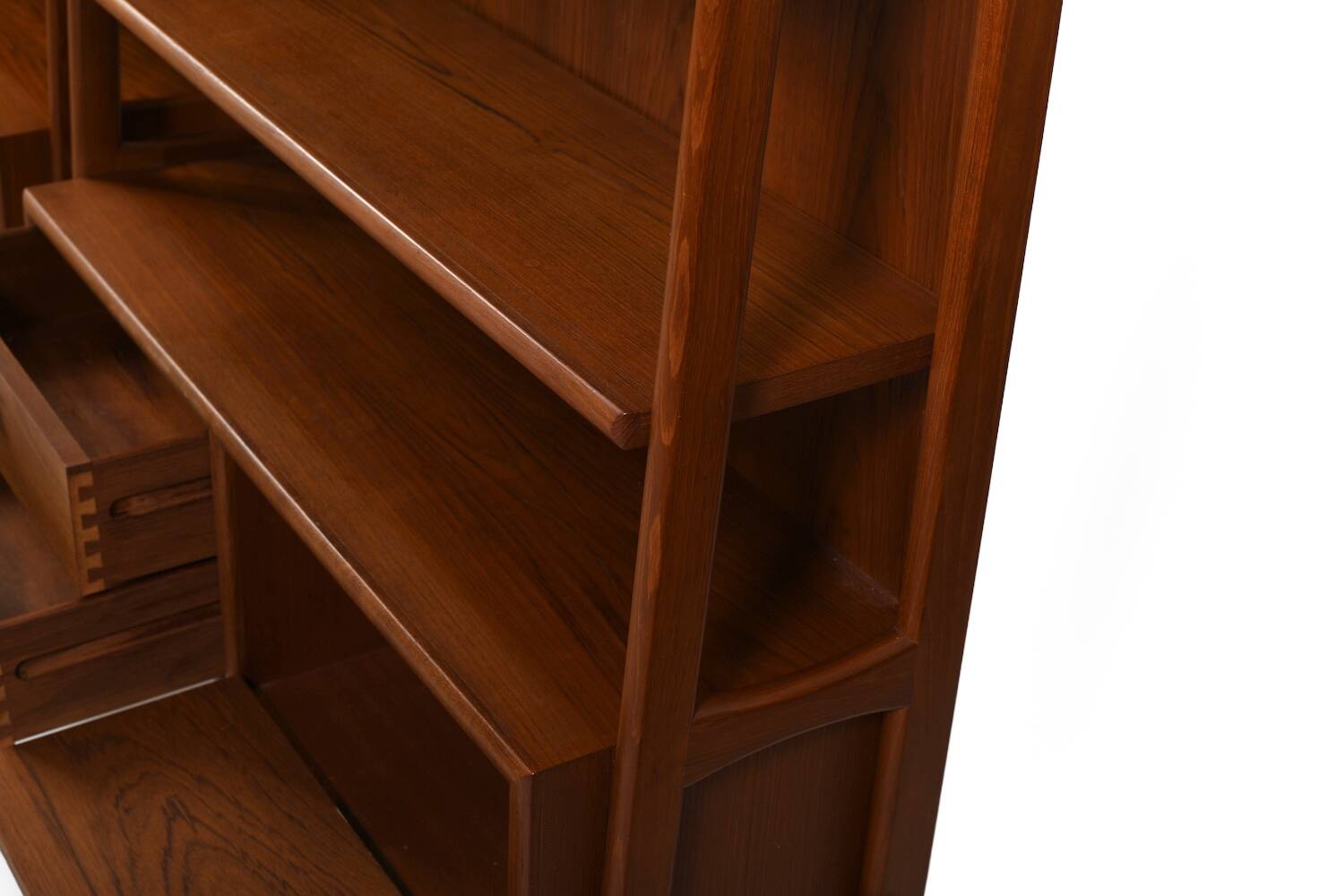 Pair of Conical Bookshelves by Poul M. Volther 1960s