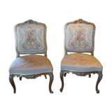 Pair of chairs "Régence"