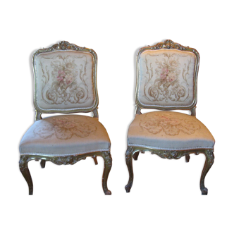 Pair of chairs "Régence"