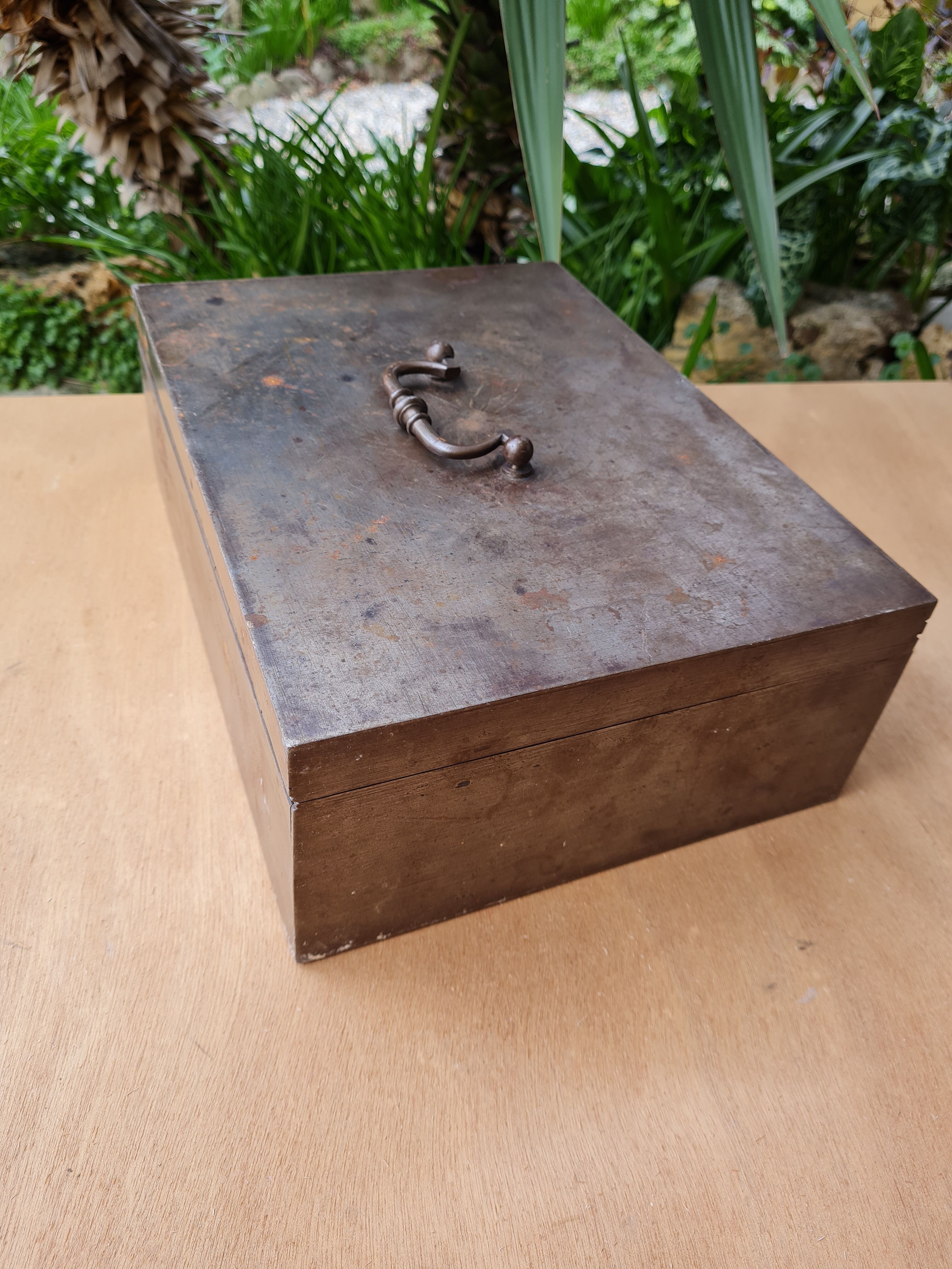 Vintage portable safe