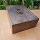 Coffre fort portable vintage