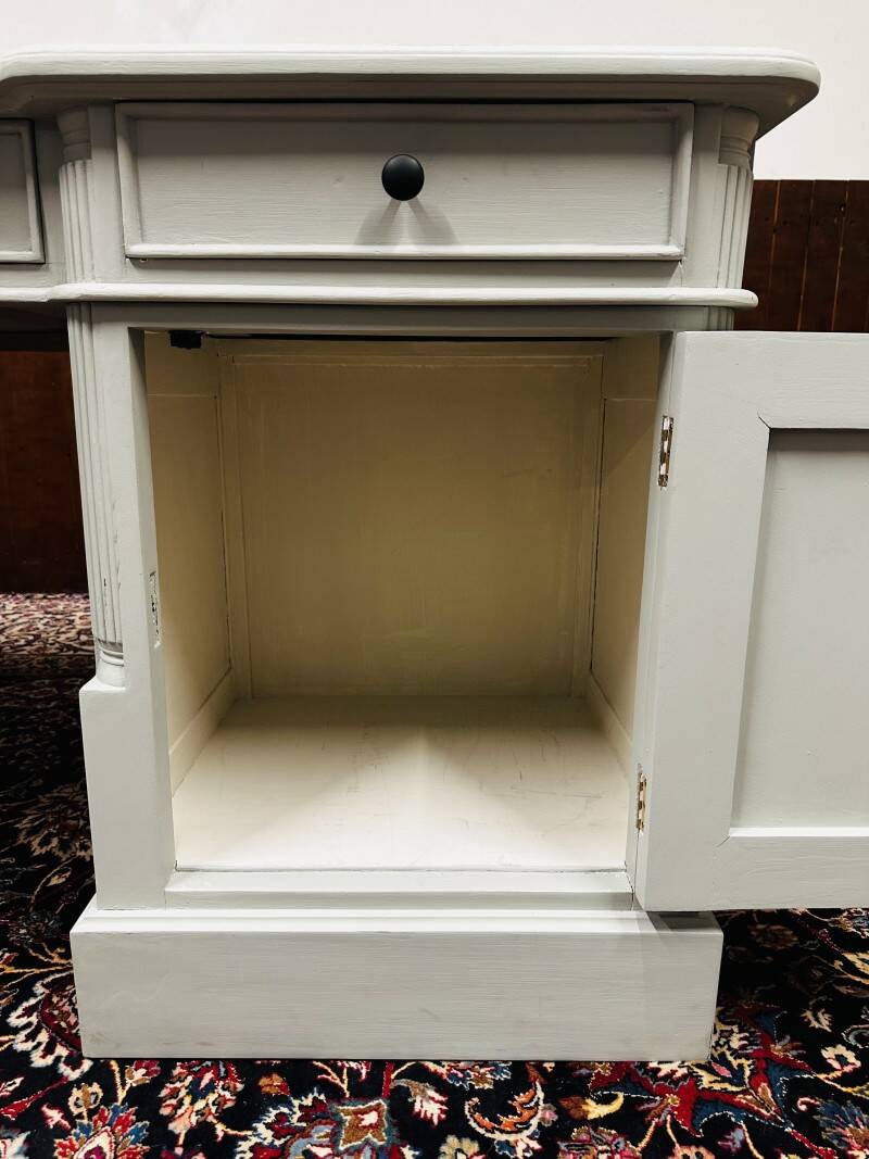 Classic English Grey Desk Partnerdesk