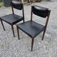 Paire de chaises scandinaves des années 60