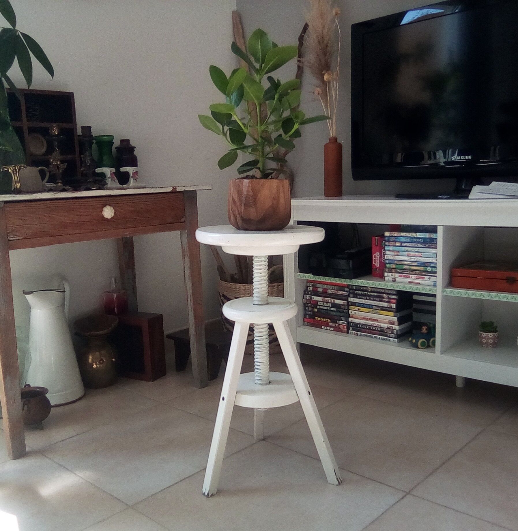 Vintage architect's stool