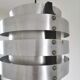 Suspension aluminum and wood design 70s