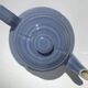 Parma art deco corrugated stoneware teapot 4/6 cups