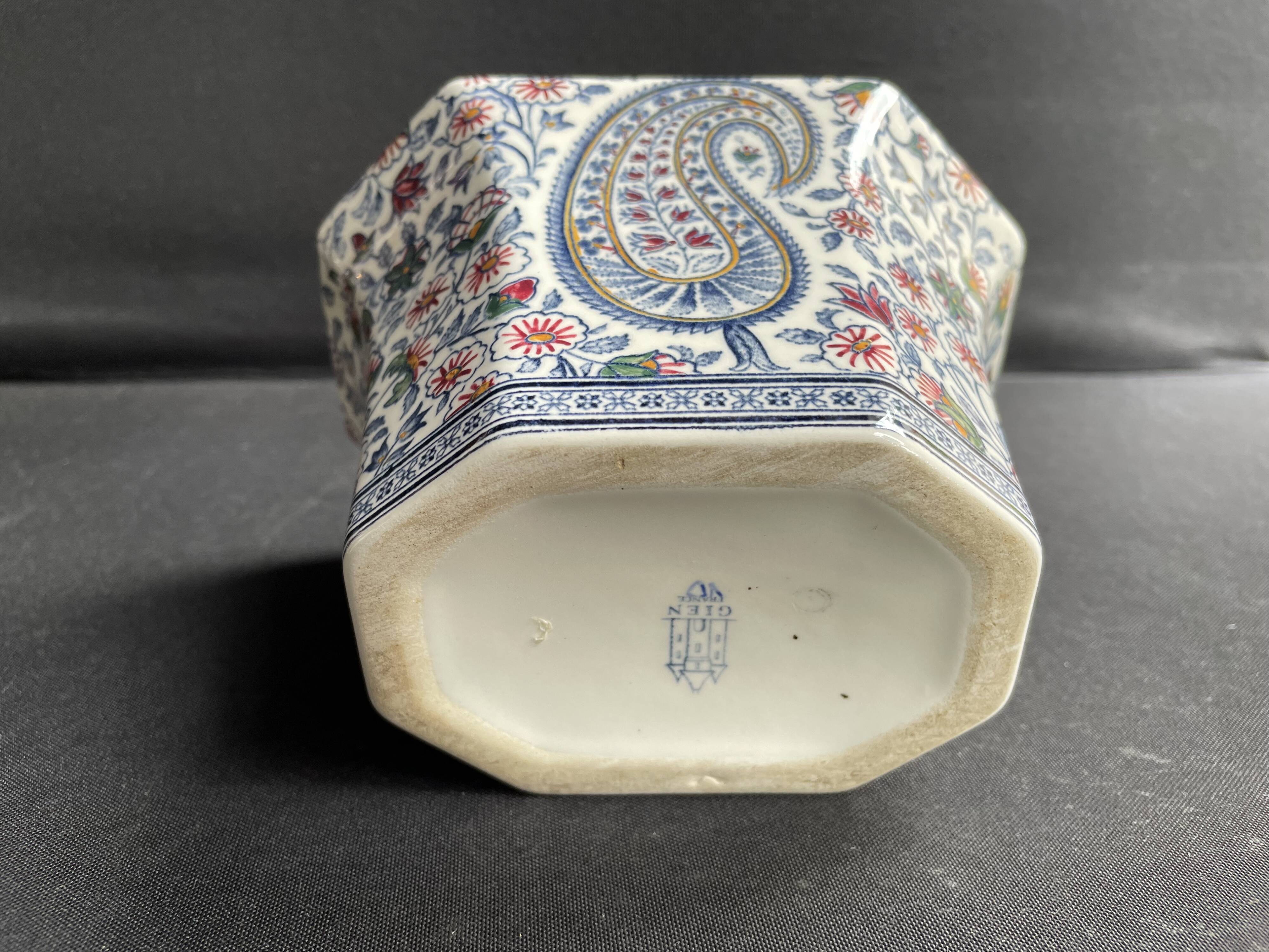 Gien earthenware flower picks