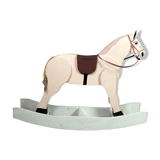 Wooden children's rocking horse 1950's