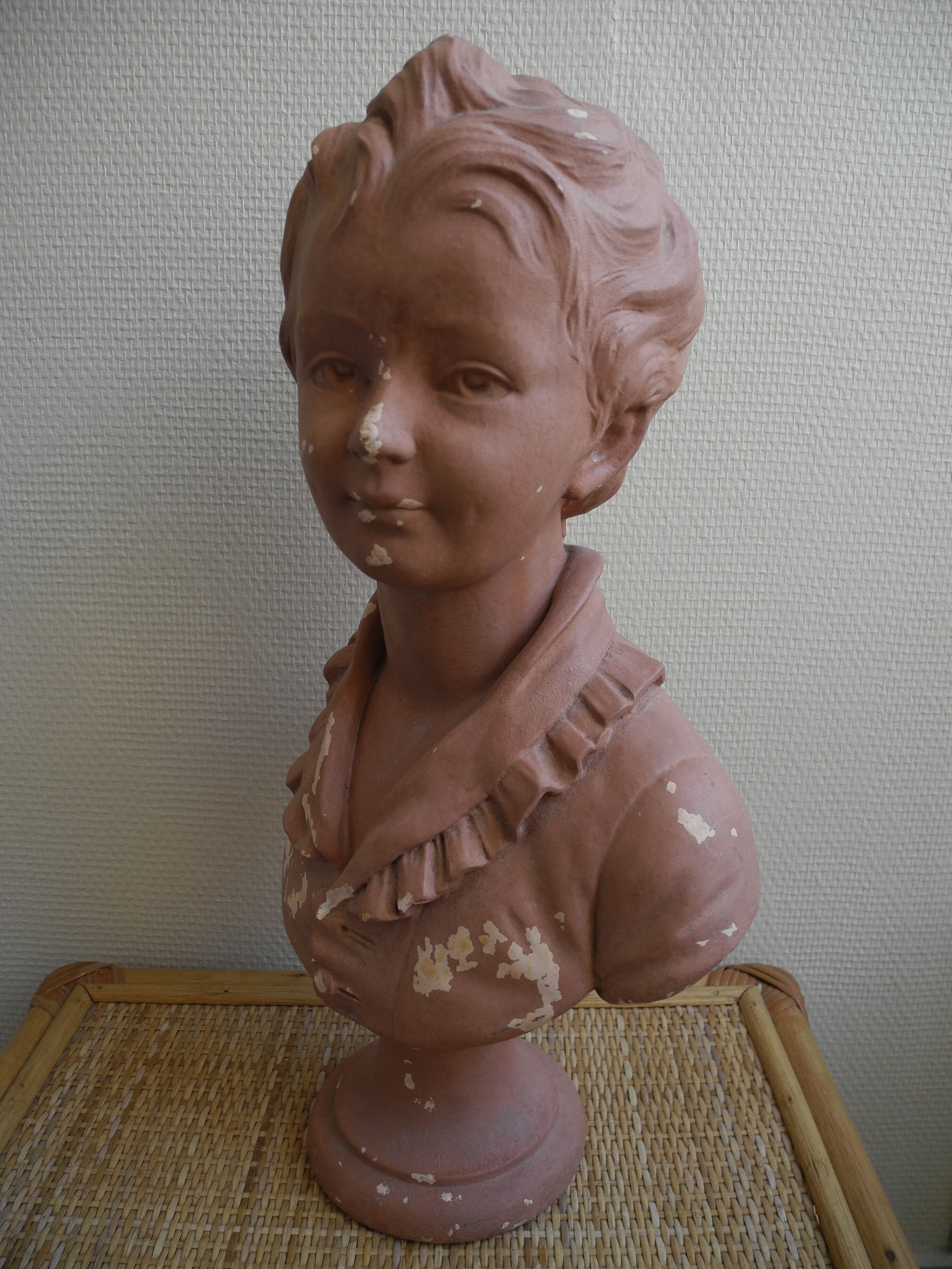 Buste plâtre