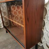 Narrow glass shelf from the 1960s