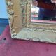 Mirror Wood and gilded Stuk