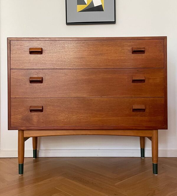 Commode Vanity en Teck par Borge Mogensen