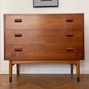 Teak Vanity Chest of drawers by Borge Mogensen