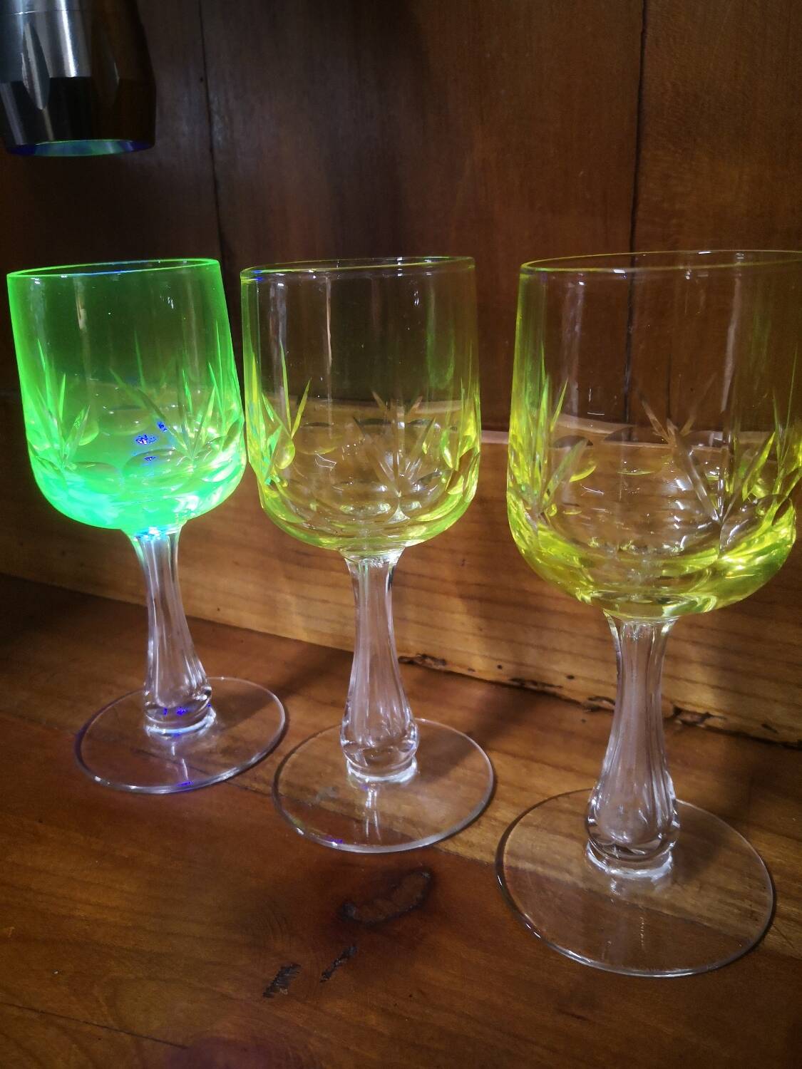Set of 3 uraline glasses