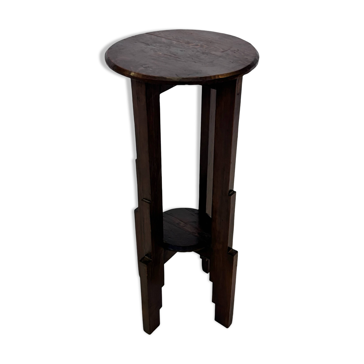 Support de plante Art Déco table d'appoint design École d'Amsterdam minimaliste