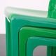 Chaise "Selene" verte par Vico Magistretti / Artemide