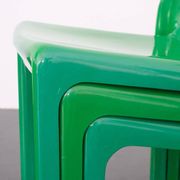 Green "Selene" chair by Vico Magistretti / Artemide