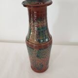 Ceramic vase Signed Dacier / Faque - Height 26.5cm