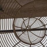 XXL rattan pendant light Natural rattan light